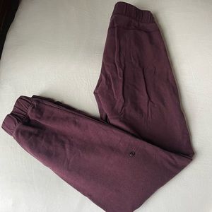 Lululemon Maroon Joggers Size 2